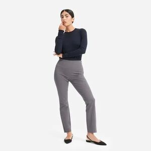 Everlane The Side-Zip Stretch Cotton Pants